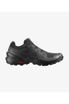 Salomon Speedcross 6 Erkek Koşu Ayakkabısı - Black/Black/Phantom