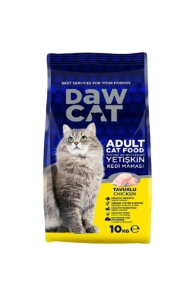 Yetişkin Kedi Maması - Dawcat - Tavuklu - 10 Kg