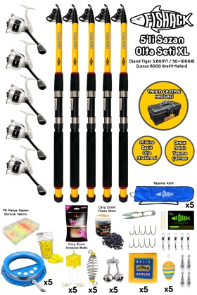 Fishack 5li Sazan Olta Seti XL - 3.60MT/50-100GR
