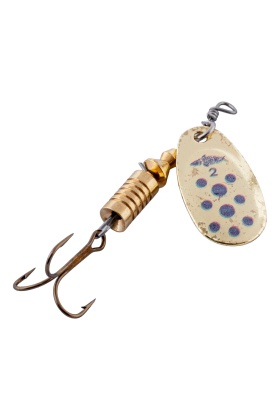 Döner Kaşık - Fishack GlideX - Golden Blue - 5g - No:2 - Alabalık/Turna/Levrek Olta Kaşığı