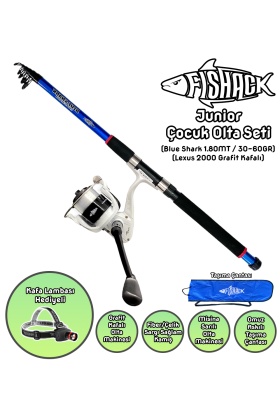 Fishack Junior Çocuk Olta Seti - 1.80MT/30-60GR