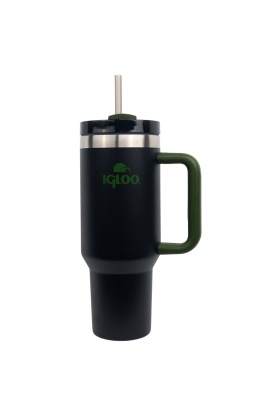 Çelik Mug Termos - Igloo - Stadler - 1.2 lt - Siyah/Haki - 205787