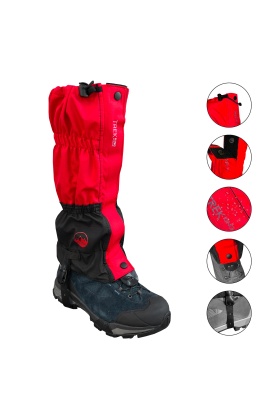 Argeus Trekking Pace Outdoor Tozluk Kırmızı-Siyah