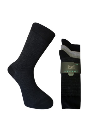 8501-2 Penye Casual 3lü Erkek Çorabı