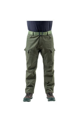 İçi Polarlı Softshell Pantolon - Su Rüzgar Geçirmez - Savage - Haki - Tactical Pantolon