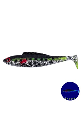 Silikon Balık - 4,5g 85mm - Fishack PredatorX - UV Boyalı - Fleck