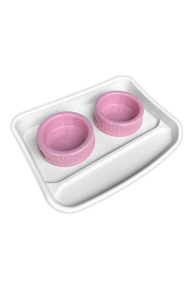 Kedi/Köpek Lüks Mama Seti Pembe