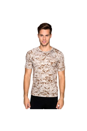 MicroFiber T-Shirt - Thermoform - Army - Bej
