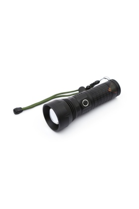 Panther USB Şarjlı Zoomlu P70 LED Metal El Feneri PT-4112