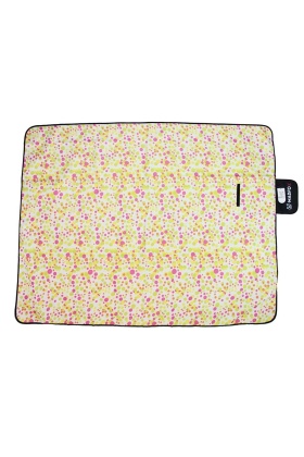 Piknik Kamp Örtüsü - Su Geçirmez - Madfox Skyloft - Green Polka Dot - 546253