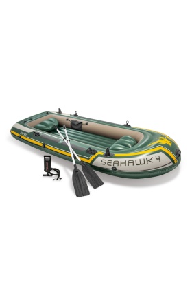 Şişme Bot Seti - Intex - Seahawk 4 - 351cm - 4 Kişilik (68351)
