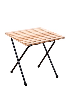 Katlanabilir Ahşap Kamp ve Piknik Masası - Demir Ayaklı (54021)