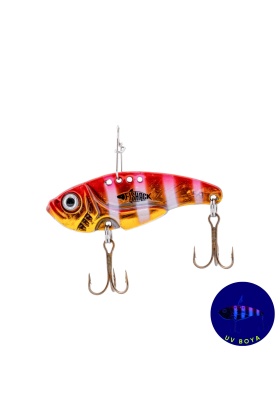 Vibrasyon Yem - LRF/Spin Jig - Fishack VibraX - 15g 55mm - Pink Panther - UV Boyalı