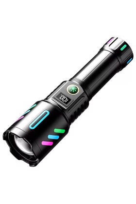 Şarj Edilebilir El Feneri - Wison - 2000 Lümen - 20 Watt - Fosforlu Kasa