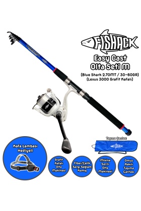 Fishack EasyCast Kıyı Olta Seti M - 2.70MT/30-60GR