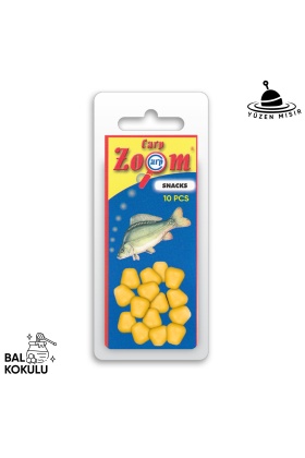 Yüzen Silikon Mısır Yem - Yüzen Sazan Mısırı - Midi - 10 Adet - Bal Kokulu