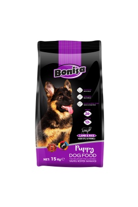 Yavru Köpek Maması - Bonisa - Kuzu Etli/Prinçli - 15 Kg