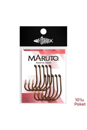 Olta İğnesi - Maruto - NS4310 - Bronz - No: 6/0  (10lu Paket)