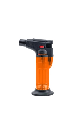 Doldurulabilir Pürmüz Çakmak - Torch - Metal Başlıklı - A17 - Turuncu