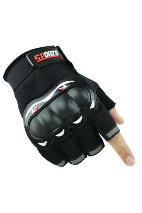 Kemik Taktikal Eldiven - Savage - Sports - Siyah (1109)