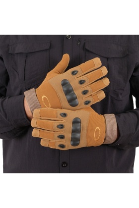 Kemik Taktikal Eldiven - Savage - Kum