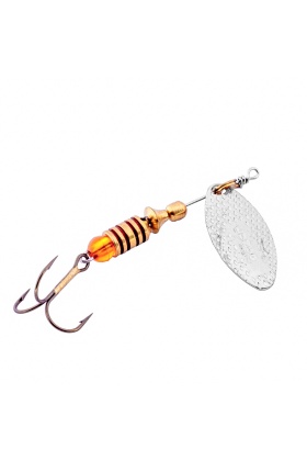 Alabalık Turna Döner Olta Kaşık - Ilba Lungo 50104 - Gümüş - No:4