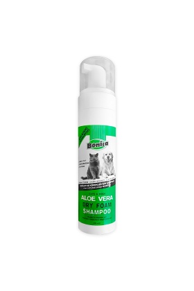 Bonisa Kedi ve Köpek Köpük Şampuan 200ml  Aloevera Kokulu