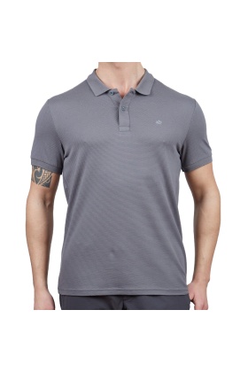 Erkek Polo Yaka Tişört - Roc - Antrasit (600603)