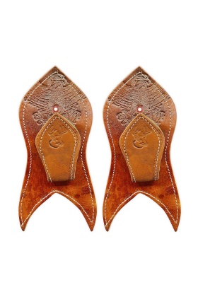 Deri Tüfek Askı Aparatı Kahve 2li (38011)