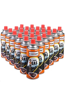 Senbang Kamp Ocak Gazı Valfli Kartuş 227gr - 24 Adet