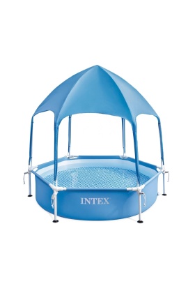 Aile Havuzu - Gölgelikli Prefabrik - Intex - 183 x 183 x 38 cm (28209)