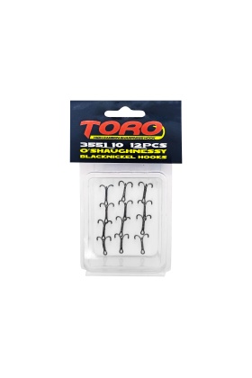 Protackle Üçlü İğne Siyah Nikel 12li No:10 (3551)