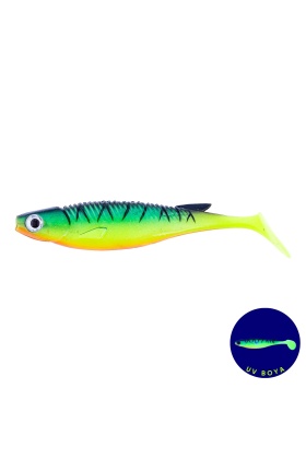 Silikon Balık - 10g 100mm - Fishack PredatorX - UV Boyalı - Drill