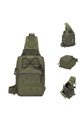 Savage Çapraz Göğüs Askılı Tactical Çanta Haki