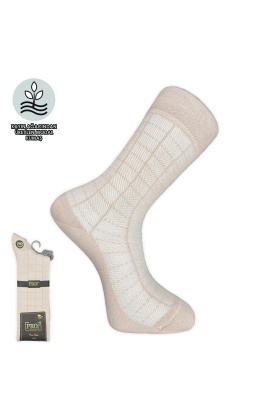 Pro Çorap Atlas Modal Erkek Çorabı Bej (18139-R2)