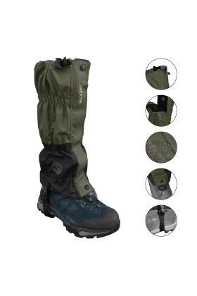 Argeus Trekking Pace Outdoor Tozluk Haki-Siyah
