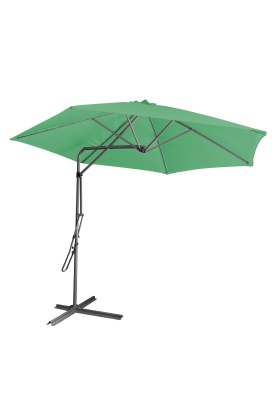 Argeus Yandan Kollu Katlanabilir Bahçe ve Balkon Şemsiyesi Yeşil