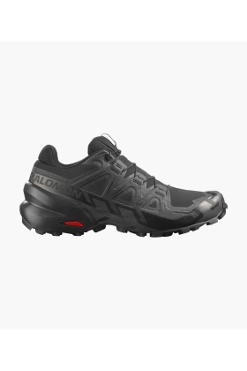 Salomon Speedcross 6 Kadın Koşu Ayakkabısı - Black/Black/Phantom