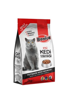 Yetişkin Kedi Maması - Bonisa - Etli - 2 Kg