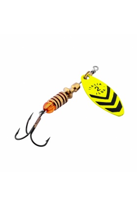 Alabalık Turna Döner Olta Kaşık - Ilba Sergente 58632 - Fluo/Siyah - No:2