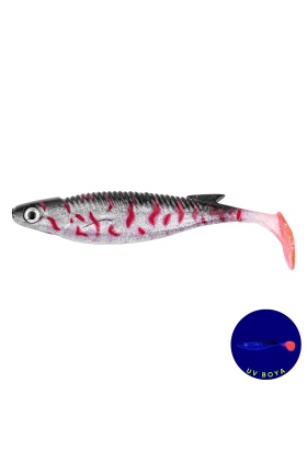 Silikon Balık - 10g 100mm - Fishack PredatorX - UV Boyalı - Venom