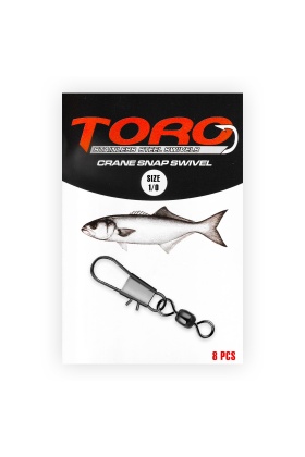 Protackle Crane Klipsli Fırdöndü 8li No: 1/0 (SW145)