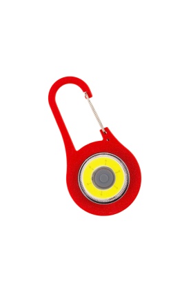 Panther Karabinalı Anahtarlık El Feneri Kırmızı
