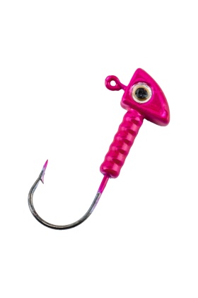 Jighead - Zoka - Kurşunlu Olta İğnesi - (XH-A 06) - Pembe - 7 Gr