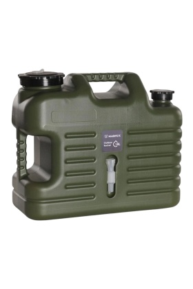 Musluklu Su Bidonu - Madfox Galon Air PE - 18 Litre - Yeşil - 547309