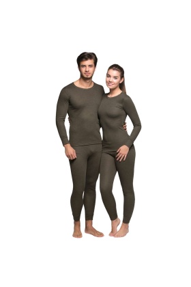 Yetişkin Termal İçlik - Thermoform - Heavy - Unisex - Haki