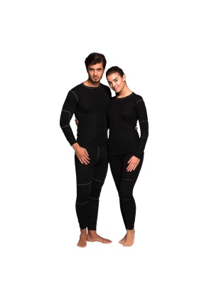 Yetişkin Termal İçlik - Thermoform - Active Plus - Siyah