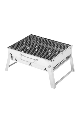 Portatif Katlanabilir Mangal - Madfox Roadtrip BBQ - Silver - 547306