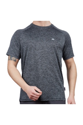 Spor Erkek Tişört - Terletmez Kumaş - Speedwick Move - Gri