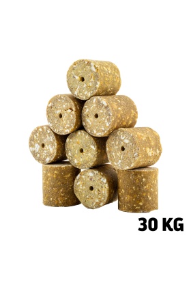 Sazan Yemi - Delikli Küspe - Mısır - Silindir - 30 Kg